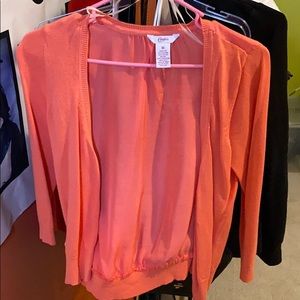 Coral Cardigan